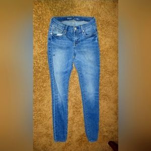 Old navy jeans size 00reg, Aeropostale size 0 mom jean